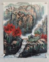 艺术家许贵才日记:中国优秀山水画画家许贵才作品！【图0】