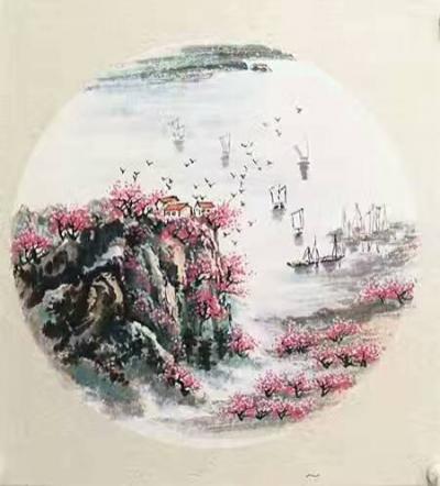 许贵才日记-此春夏秋冬图，以画多幅请老师们指教！【图1】