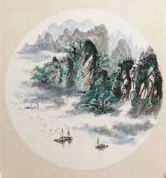 艺术家许贵才日记:此春夏秋冬图,以画多幅请老师们指教!【图1】