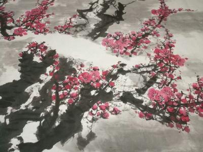 潘善金日记-平地的梅花不如屋后的梅花，屋后的梅花不如山中的梅花，因为梅花在经过风雨的洗礼。严【图1】