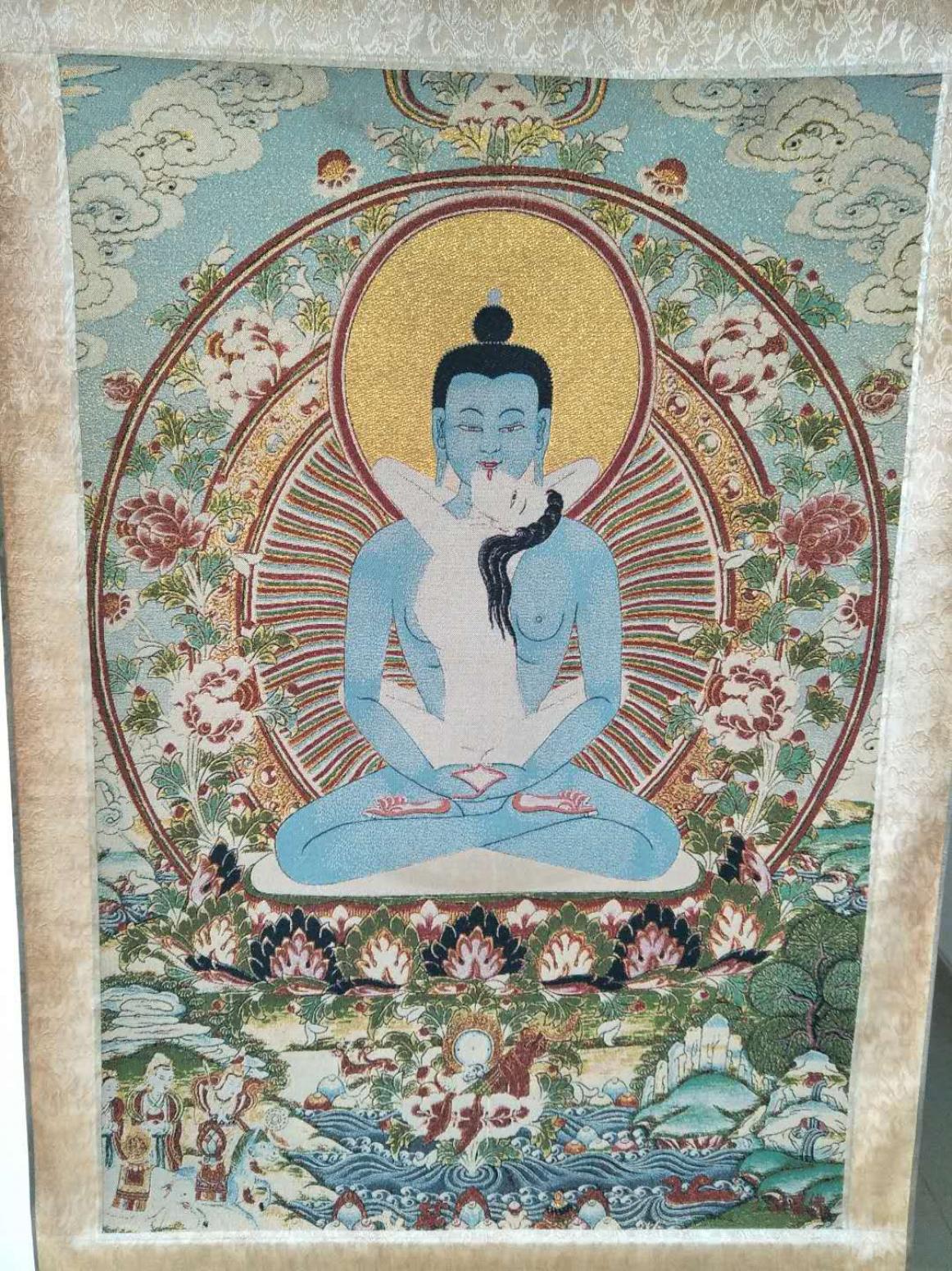 柴煜珈文玩杂项作品《唐卡》