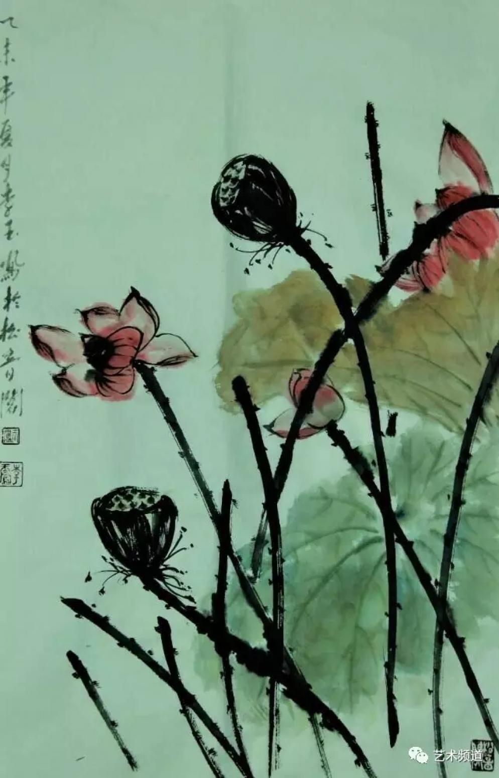 李玉凤国画作品《秋实》【图0】