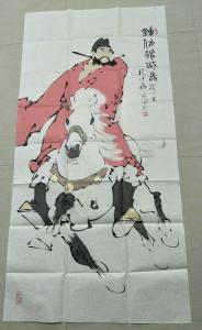 艺术品图片：艺术家15815454429书法作品名称《范增》议价