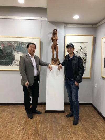 高显惠日记-祝贺我的启蒙老师郑新雨今天在鲅鱼圈成立＂新雨画院＂【图4】