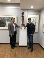 艺术家高显惠日记:祝贺我的启蒙老师郑新雨今天在鲅鱼圈成立＂新雨画院＂【图3】