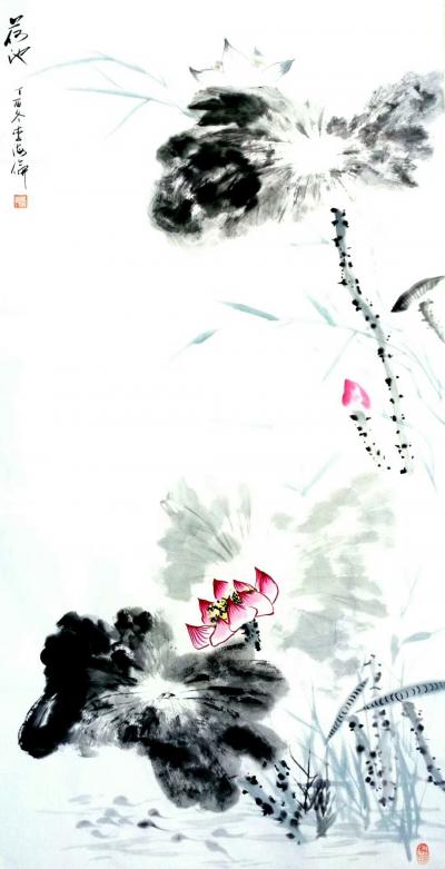 李牧日记-毕竟西湖六月中，风光不与四时同。接天莲叶无穷碧，映日荷花别样红。【图2】