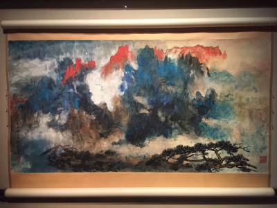 吴景砚日记-中国美术馆展之二。【图1】