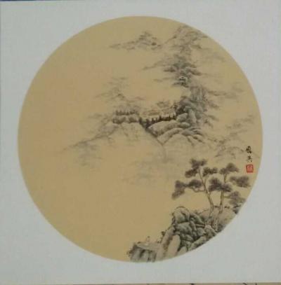 蔡国英日记-小品山水【图1】