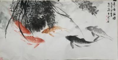 张大石日记-六顺图、年年有余图【图1】