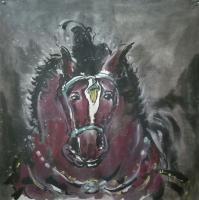 艺术家王东帝日记:神马多是浮云。四尺对开（组图）~王东帝绘画王国【图0】