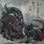 王东帝日志-神马多是浮云。四尺对开（组图）~王东帝绘画王国【图2】