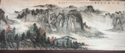 刘传军日记-206号作品……【高山静听松涛声】，今日，由山西太原的古玩收藏大家——卫先生收藏【图2】