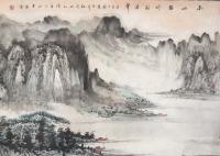 艺术家刘传军日记:206号作品……【高山静听松涛声】，今日，由山西太原的古玩收【图3】