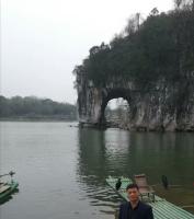 艺术家肖畅日记:初到漓江，感谢王永盛情款待。【图1】