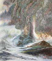 艺术家黄联合日记:生活就是一场又一场花开花落；人生就是一场又一场无悔穿越。有些【图0】