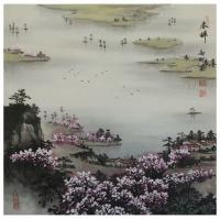 艺术家刘剑刚日记:桃华源里得春多、瑞雪、秋趣、清荫、春醉、瑞雪丰年，近作，请欣【图4】