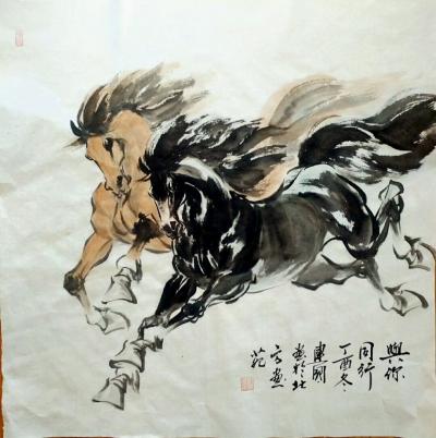 刘建国日记-近作 骏马图  请欣赏【图3】