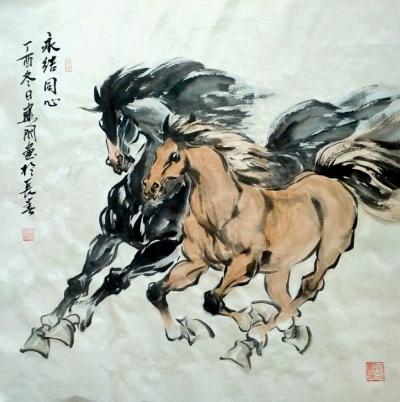 刘建国日记-近作 骏马图  请欣赏【图5】