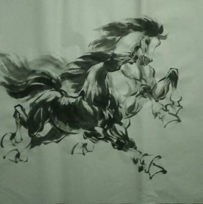 刘建国日记-近作 骏马图  请欣赏【图6】