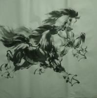 艺术家刘建国日记:近作 骏马图  请欣赏【图5】