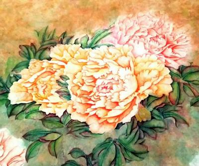 赵梅日记-工笔画精细，此幅画已画1月之久，半个多月能否完成？【图2】