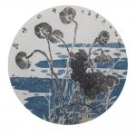 王立军日志-四尺对开团扇作品【图2】