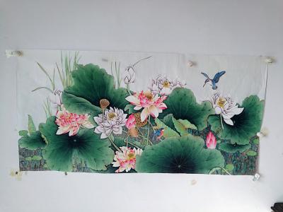 胡记领日记-精品四尺工笔欣赏【图1】