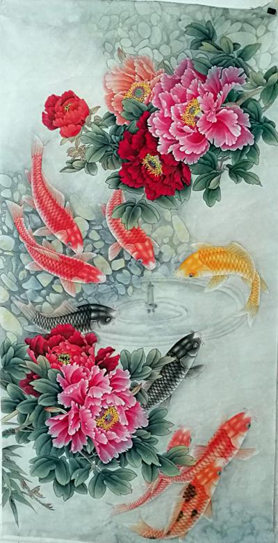 胡记领日记-精品四尺工笔欣赏【图9】