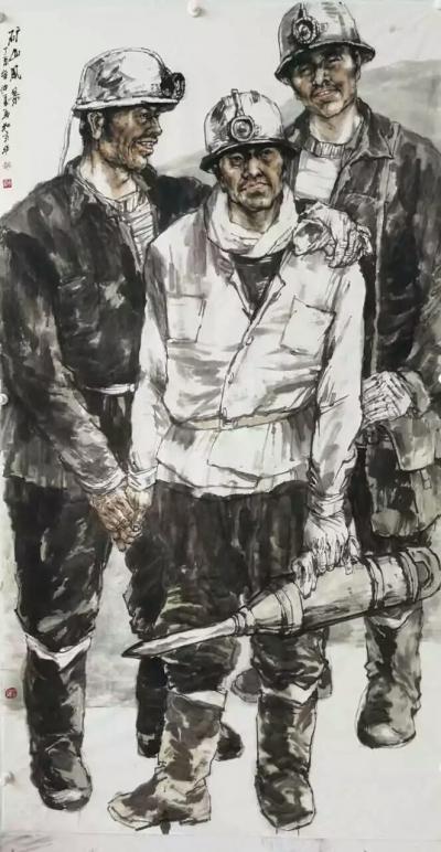 赵国毅日记-赵国毅作品 矿工【图4】