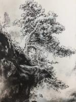 艺术家罗树辉日记:继续张家界册页《银装素裹》【图1】