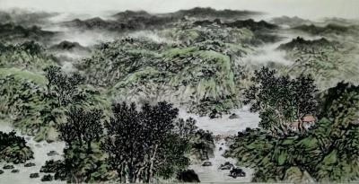 杨振华日记-千岩万壑竟还空，映水藏山片复重。青山似欲留人住，半醉半醒作奇峰。【图2】