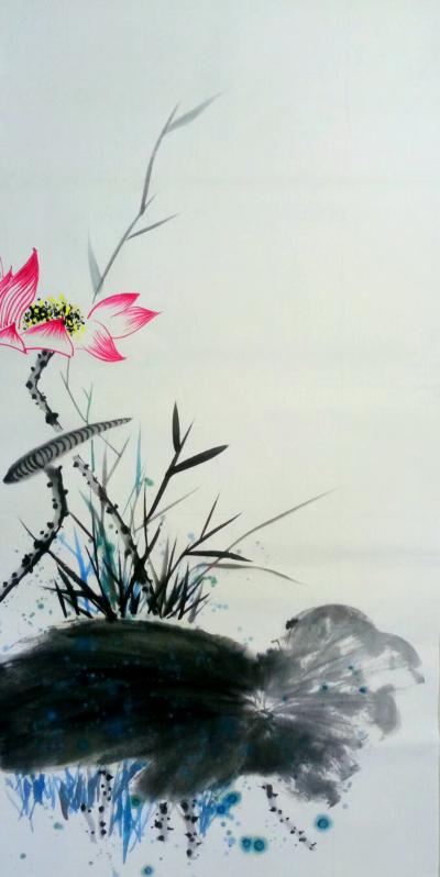 李牧日记-泉眼无声惜细流，
树阴照水爱晴柔。
小荷才露尖尖角，
早有蜻蜓立上头。【图4】