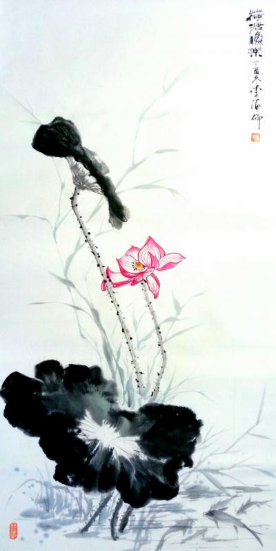 李牧日记-泉眼无声惜细流，
树阴照水爱晴柔。
小荷才露尖尖角，
早有蜻蜓立上头。【图7】