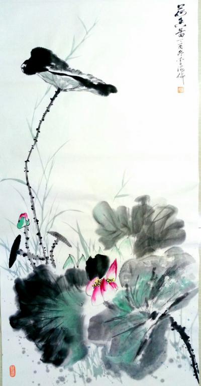 李牧日记-泉眼无声惜细流，
树阴照水爱晴柔。
小荷才露尖尖角，
早有蜻蜓立上头。【图9】