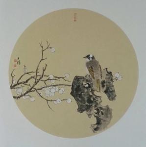 安士胜国画作品《小品》价格3000.00元