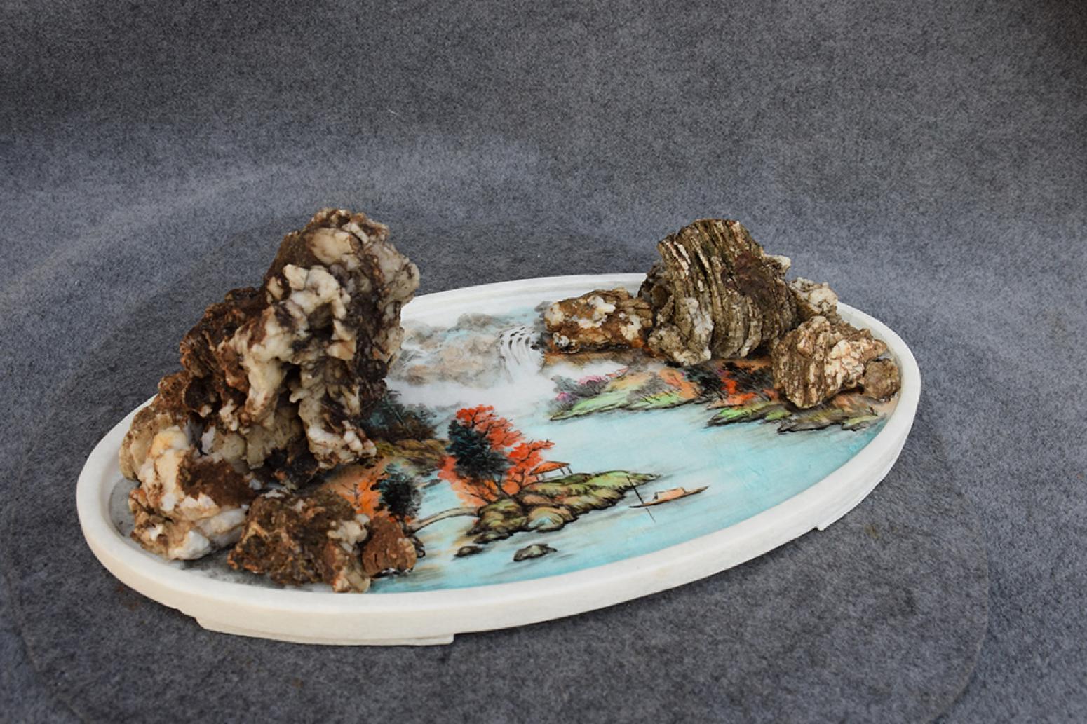 杨增超国画作品《杨增超意境式盆景》【图0】