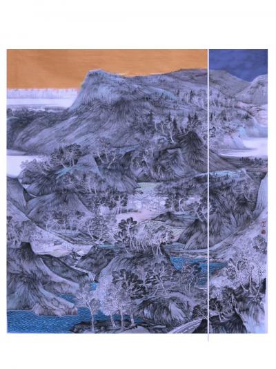 任振山日记-习作一幅 众 师友批评。【图1】