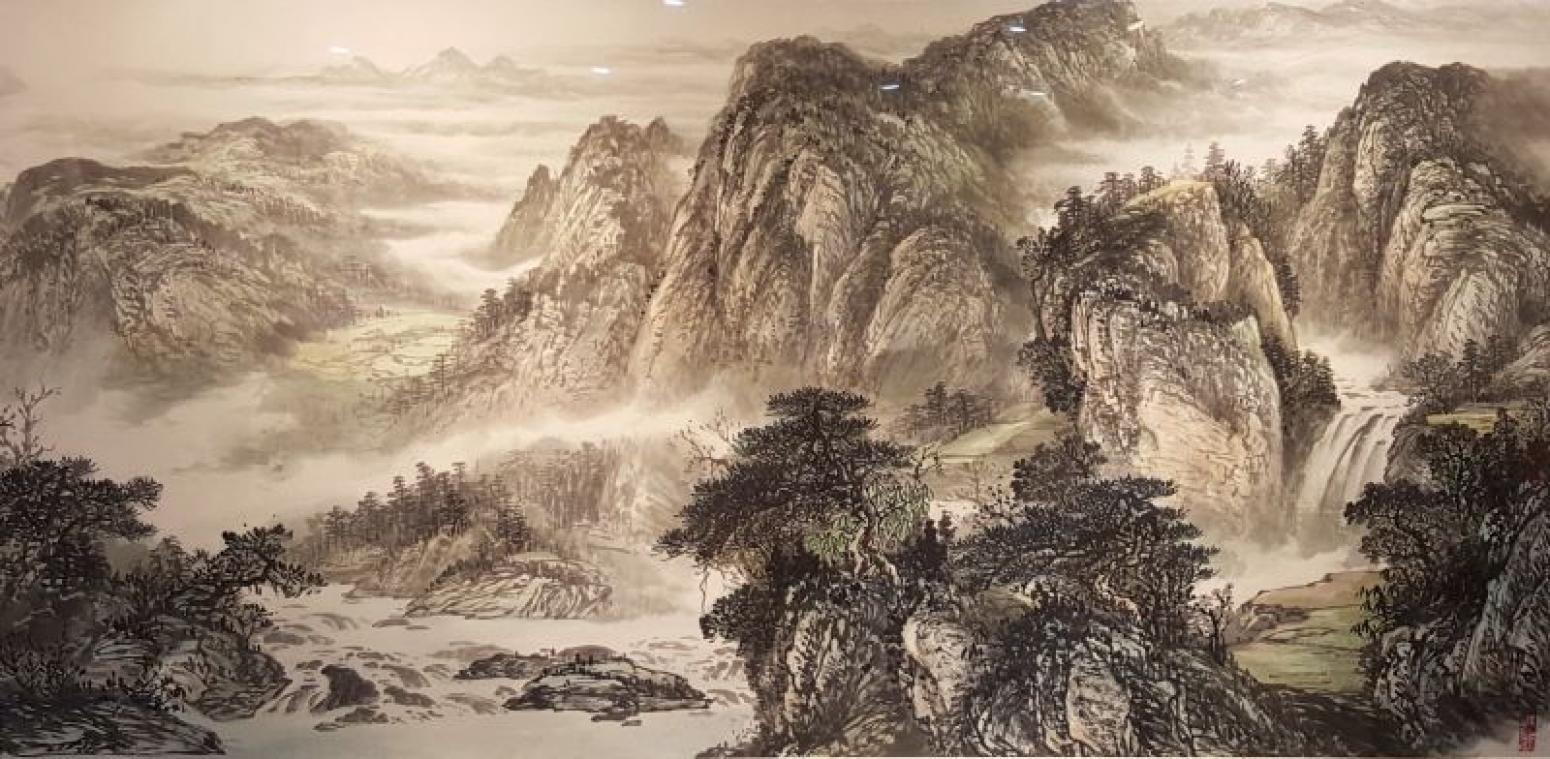 张仕森国画作品《原创》