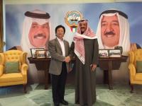 艺术家李尊荣日记:非常感谢科威特大使哈亚特先生的热情邀请和接待，李尊荣国画作品【图3】