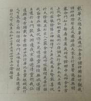 艺术家白世强日记:虽然笔有点开叉,总得有个认真的态度,一遍不行就两遍,写眼睛发【图0】