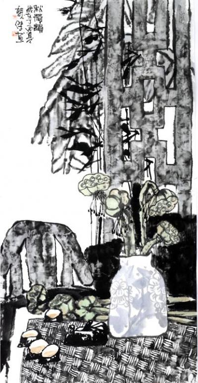 魏杰日记-魏杰花鸟画作品欣赏【图6】