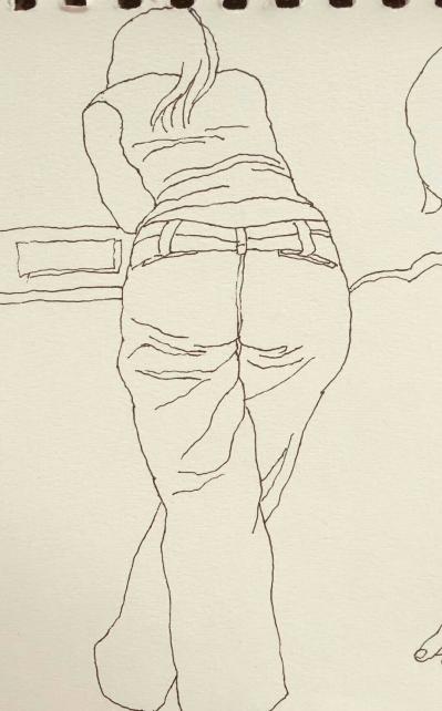 魏杰日记-魏杰速写作品欣赏【图1】