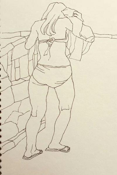 魏杰日记-魏杰速写作品欣赏【图5】