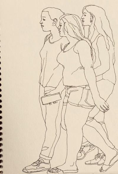 魏杰日记-魏杰速写作品欣赏【图10】