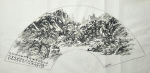 艺术品图片：艺术家李明成国画作品名称《山水》价格3000.00 元