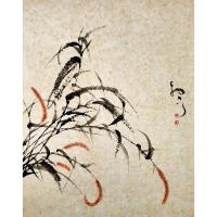 艺术家周牧天日记:水墨狗尾巴草【图0】