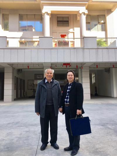 叶仲桥日记-昨天原广东省人大常委、云浮市委书记吴驹贤老领导、在市政协领导阙继兴的陪同下到云浮【图3】