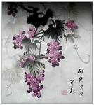 李万勤日志-背临小写意葡萄，冷夜里忘却寒冷。【图2】