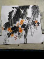 艺术家史书玲日记:第二幅《高舒垂荫异秀延瞩》敬请各位老师和朋友给予指点，在此谢【图1】