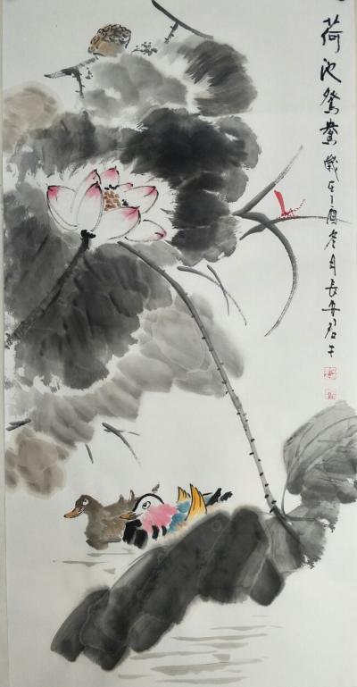 田君才日记-近日作品  四尺整张【图4】